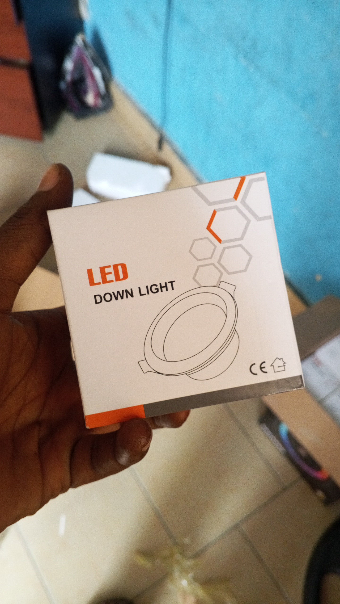 Carton spot led