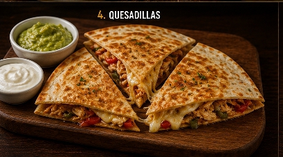 Quesadillas gourmet