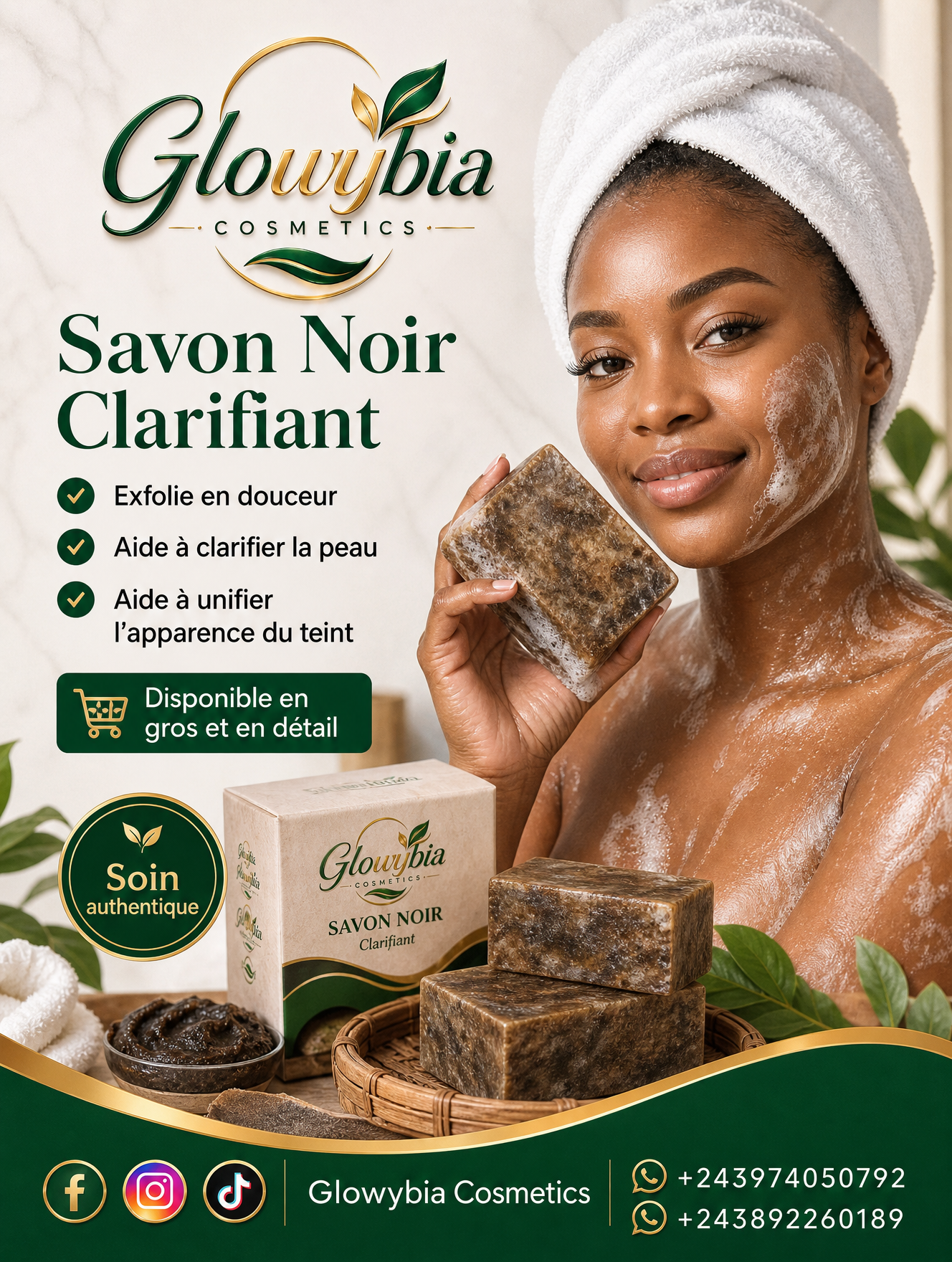 Savon noir Clarifiant 